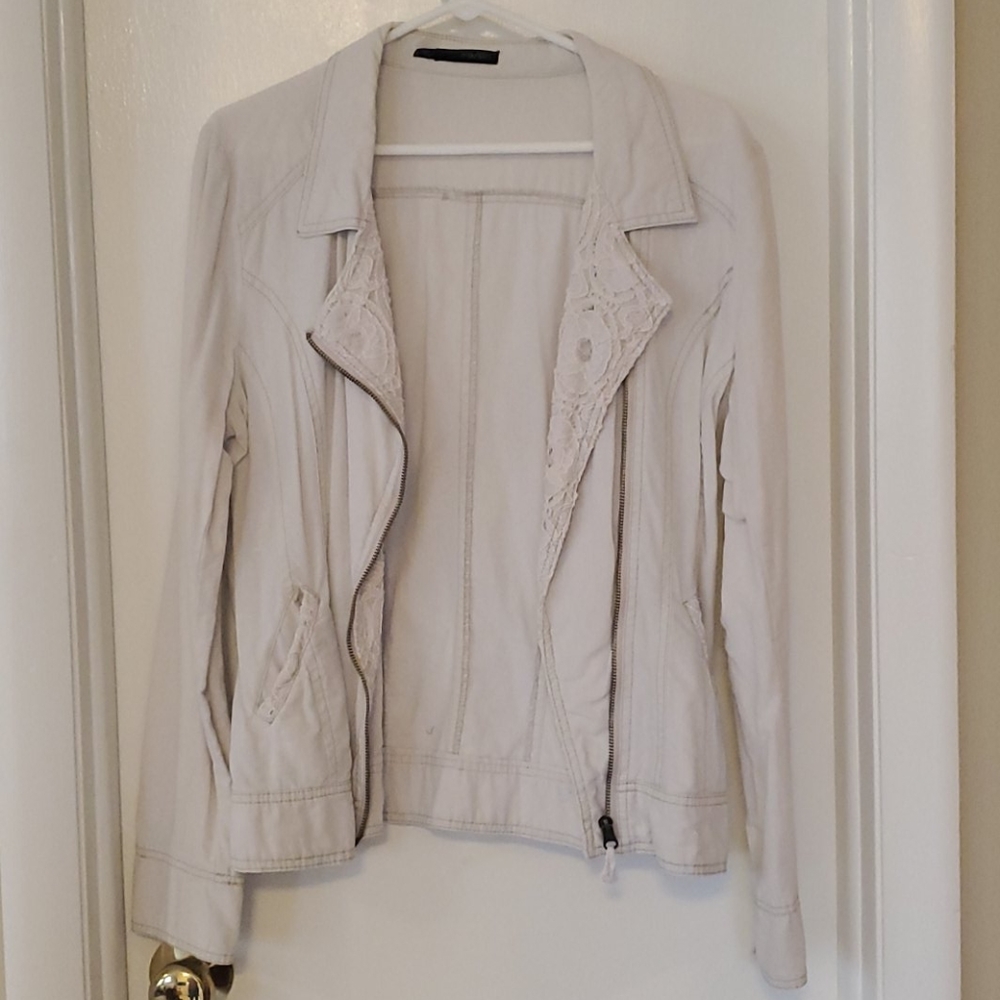 Cream jacket